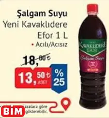 YENİ KAVAKLIDERE EFOR ŞALGAM SUYU YENİ KAVAKLIDERE EFOR ŞALGAM SUYU